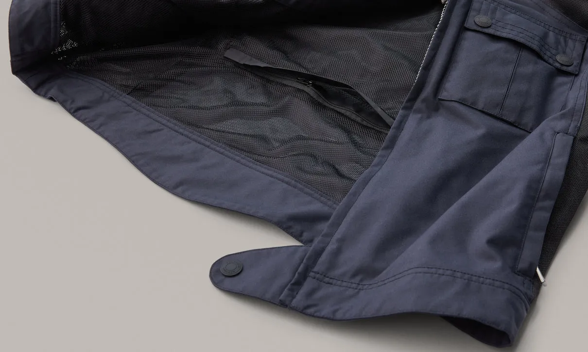 BELSTAFF TEMPLE MOTORCYCLE JACKET - DARK NAVY