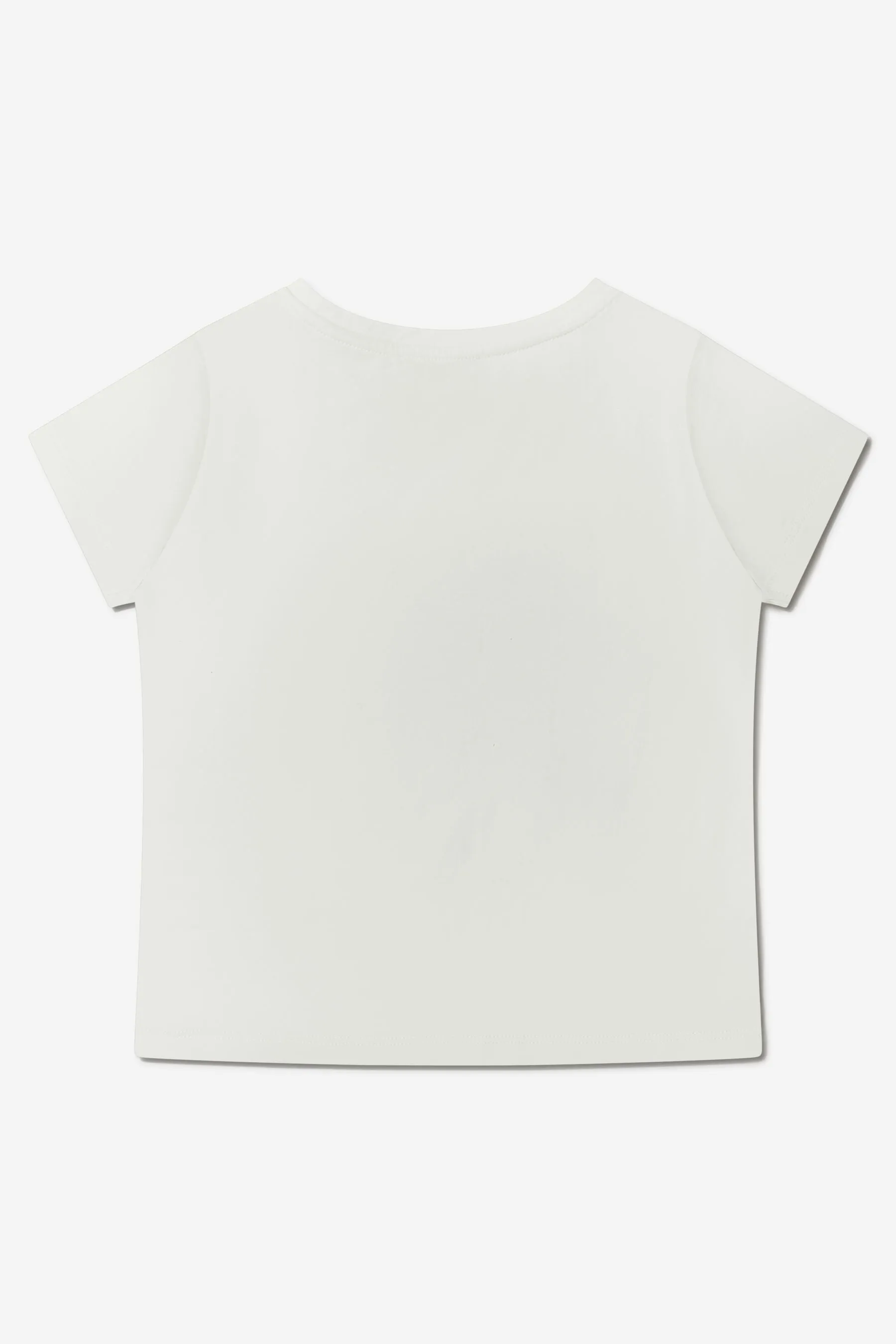 Bonpoint Girls Organic Cotton Embroidered Cherry Jersey T-Shirt